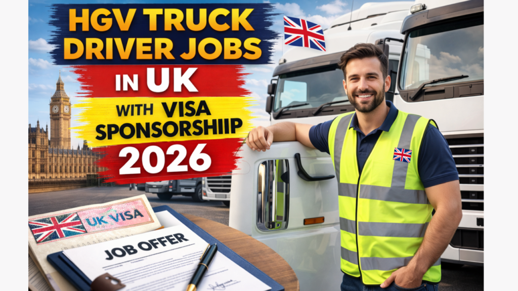 HGV Driver Jobs in UK with Visa Sponsorship