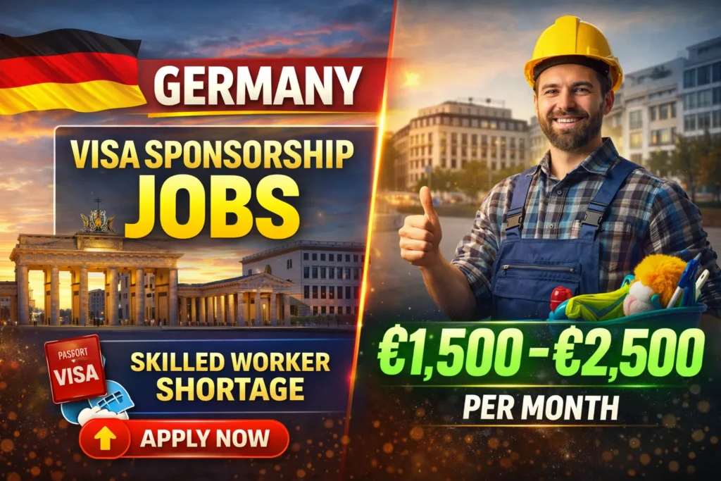 Get Paid €30,000 To Move To Germany With Visa-Sponsored Opportunities